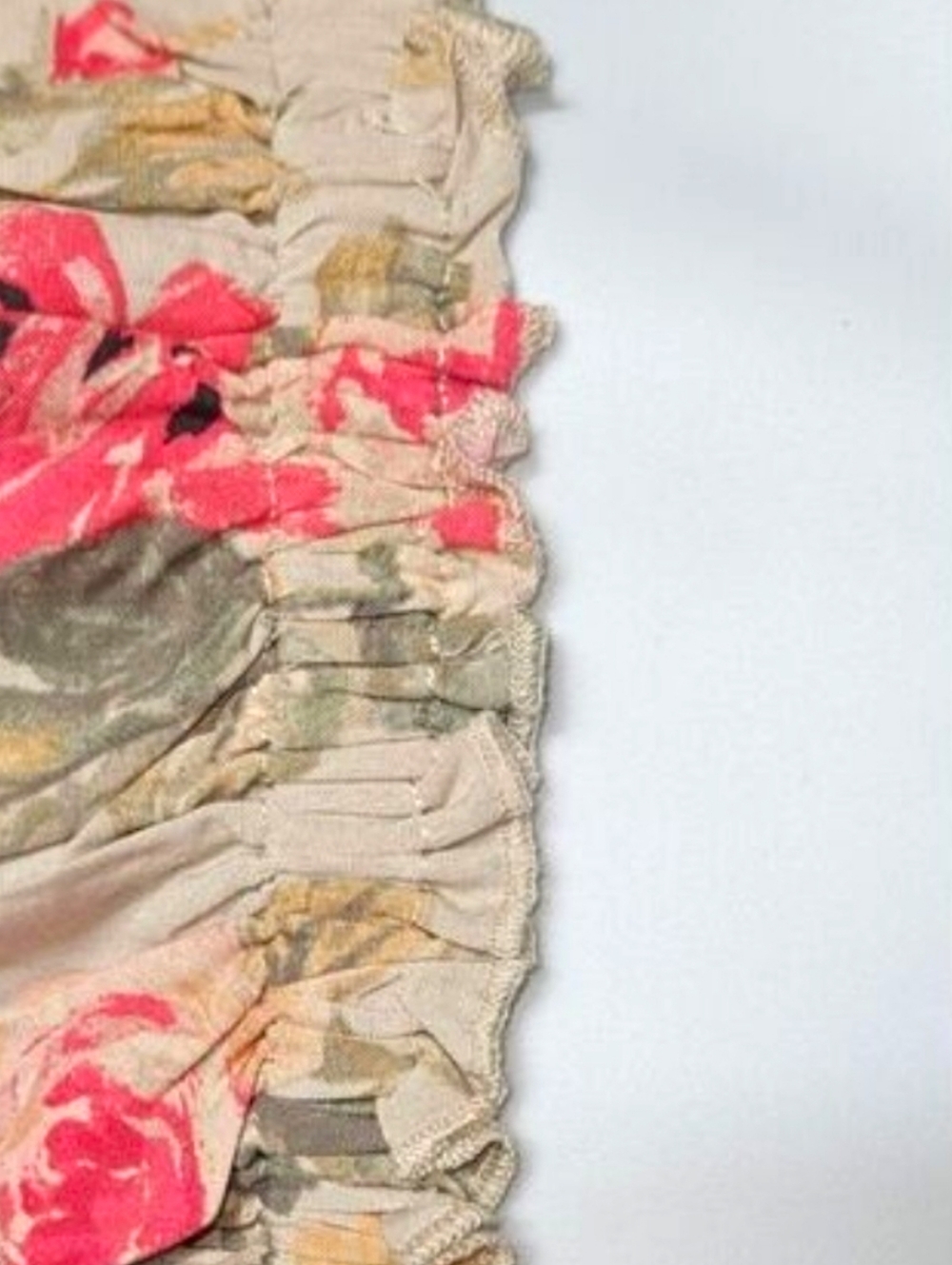 Torrid 3X Floral Maxi Dress Smocked Tiered Boho Pockets Challis NWT - Picture 7 of 15